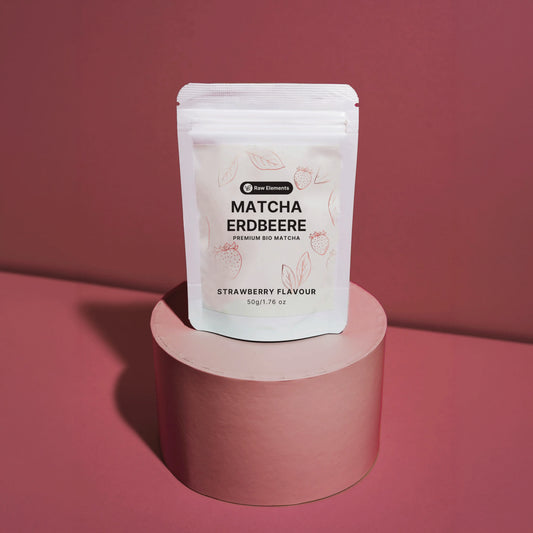 Erdbeer Matcha Pulver