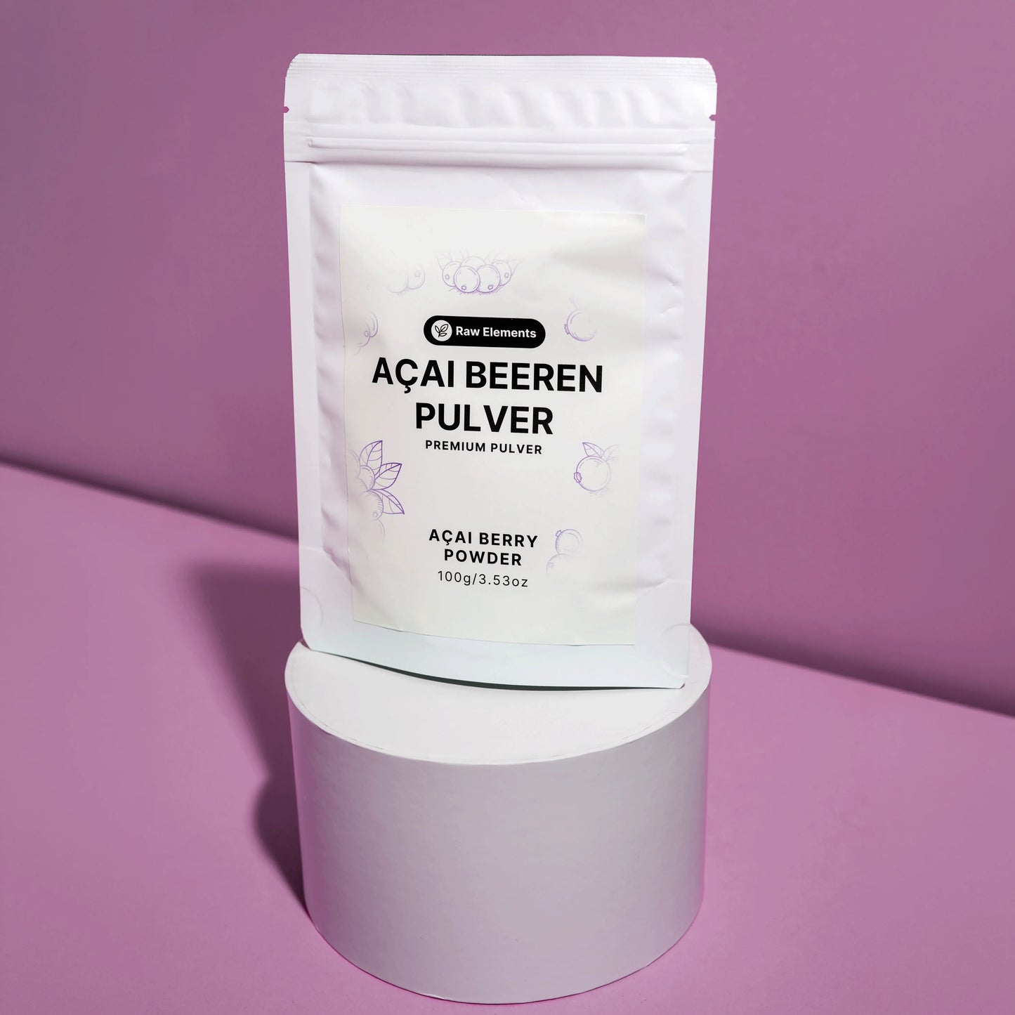 Acai Beeren Pulver
