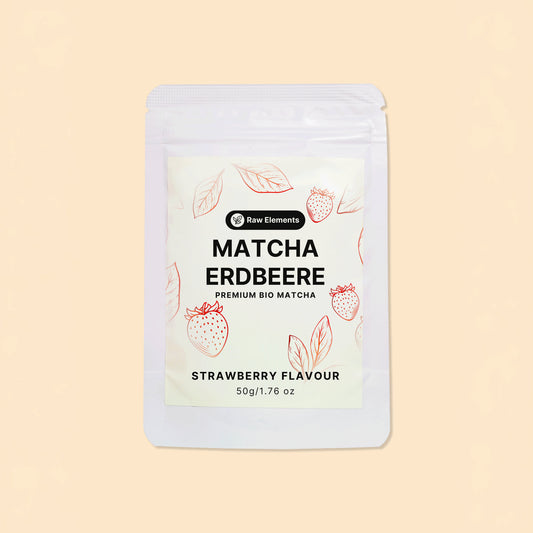 Erdbeer Matcha Pulver