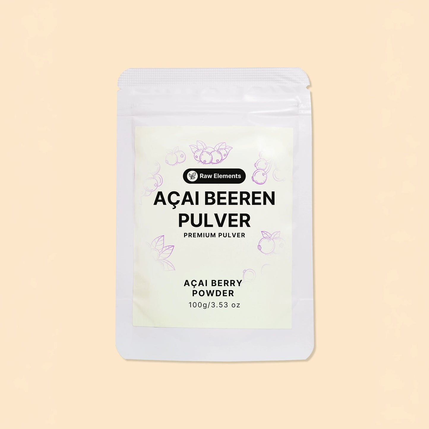 Acai Beeren Pulver
