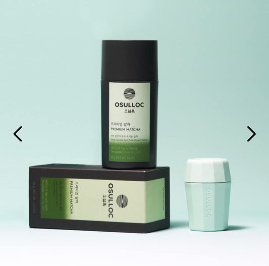 Osulloc Premium Matcha & Shaker Gift Set
